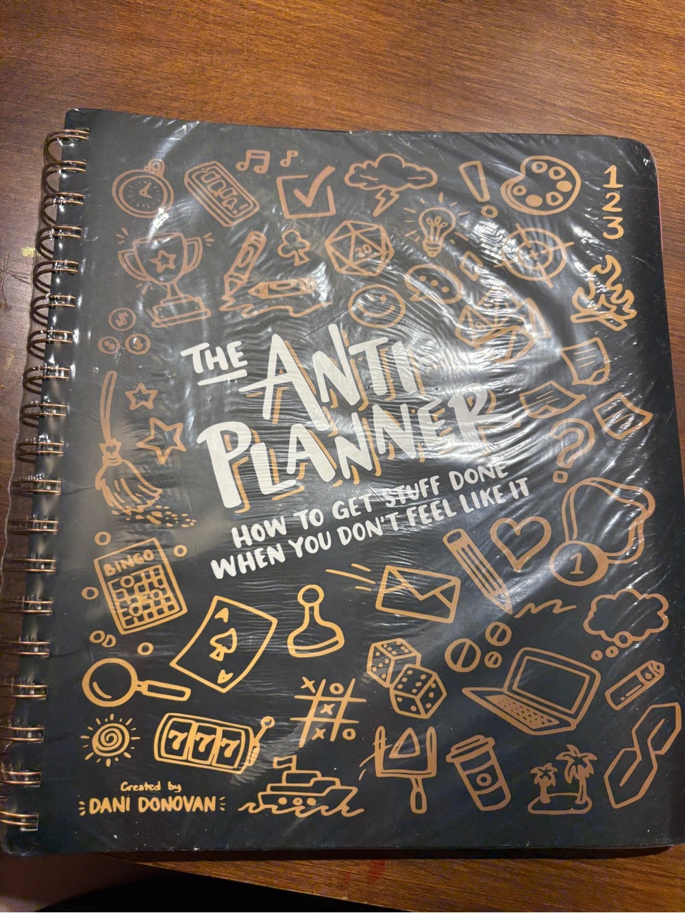 The Anti Planner:How to Get Done When You Don't Feel Like It - ADHD Planner